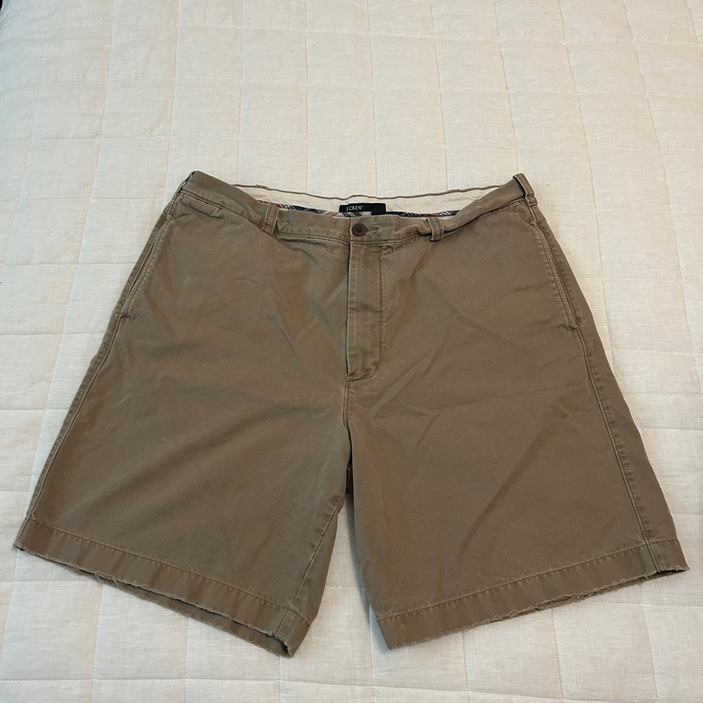 J. Crew flat front shorts 38